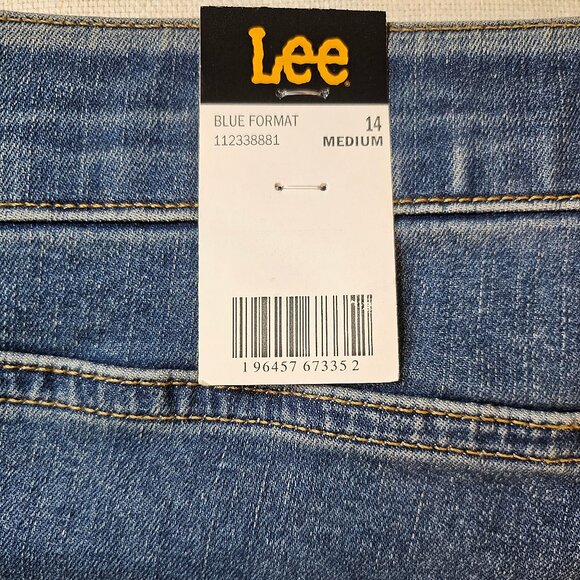 Lee Women's Ultra Lux Comfort Skinny High Rise Jeans - Size 14 - Picture 8 of 8